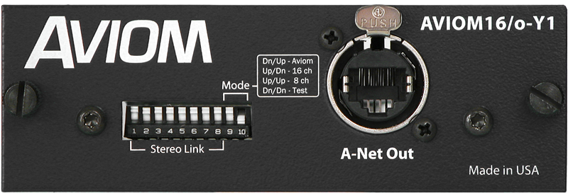 Aviom Aviom16/o-Y1 A-Net Card