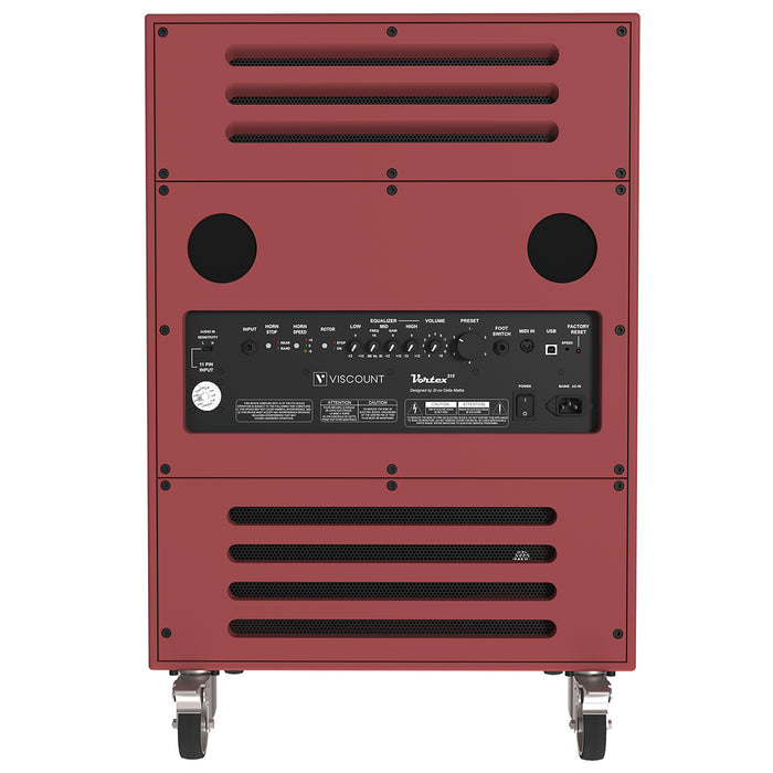 Viscount Votex 315 Rotary Speaker - Red Walnut