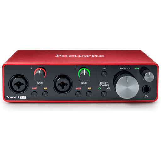 Focusrite Scarlett 2i2 Audio Interface - 3rd Gen - New