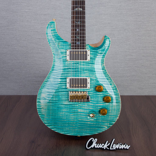 PRS Wood Library DGT Electric Guitar - Private Stock Bahamian Blue Finish - CHUCKSCLUSIVE - #240385594