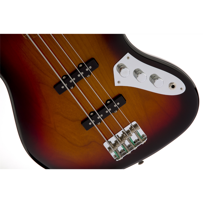 Fender Jaco Pastorius Fretless Signature Jazz Electric Bass Guitar - 3-Color Sunburst - New