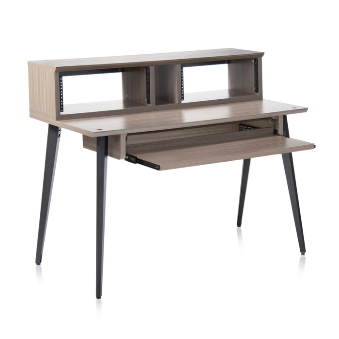 Gator Frameworks Elite Furniture Series Main Desk - Driftwood Grey