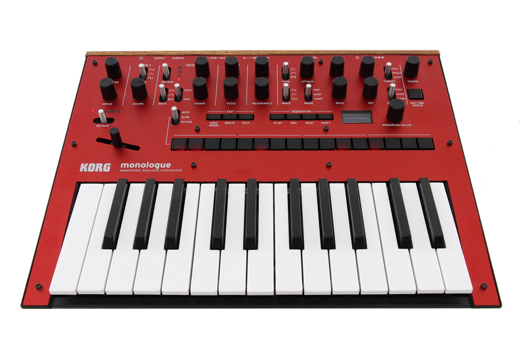 Korg monologue Monophonic Analogue Synthesizer - Red