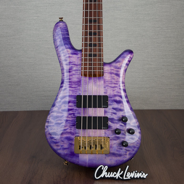 Spector USA NS5 5-String Bass Guitar - Ultra Violet - #629