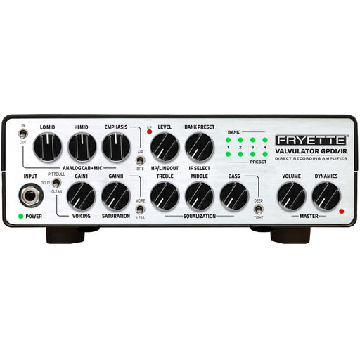 Fryette GP/DI Valvulator GP/DI IR Direct Recording Amplifier - Preorder