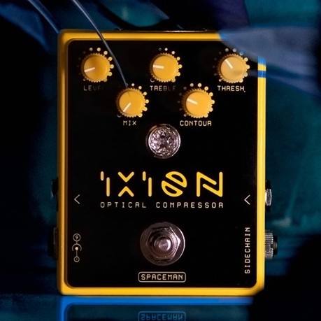 Spaceman Ixion Compressor Guitar Pedal - Yellow