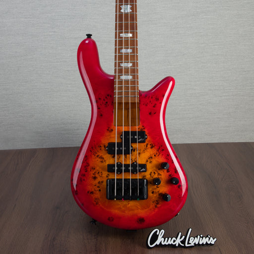 Spector EuroBolt 4-String Bass Guitar - Inferno Red Gloss - #21NB18621