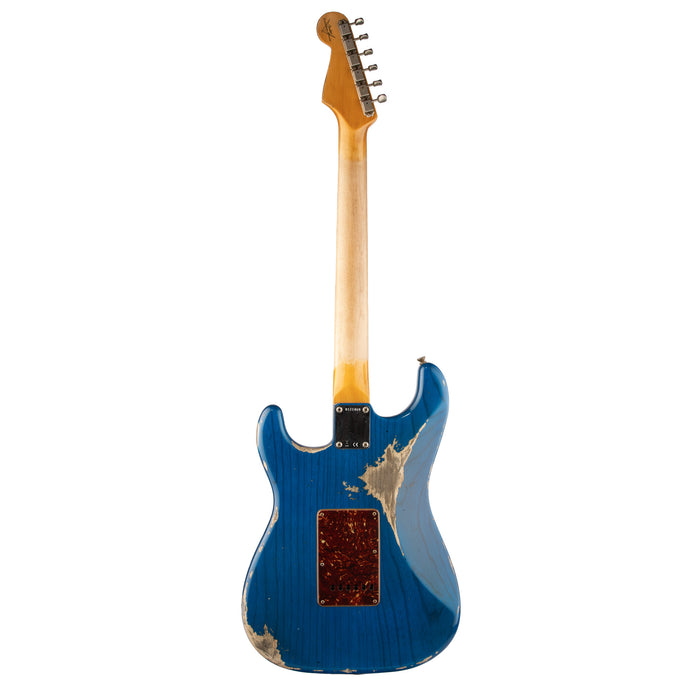 Fender Custom Shop 1962 Stratocaster Heavy Relic - Sapphire Blue Transparent - CHUCKSCLUSIVE - #R121469