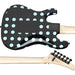 Kramer NightSwan Electric Guitar - Black With Blue Polka Dots - New