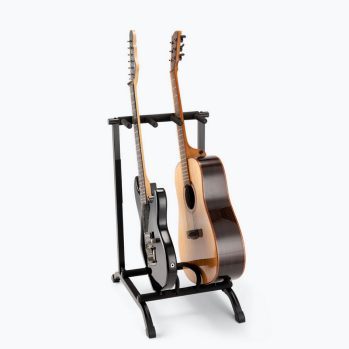 On-Stage GS7361 Three-Space Foldable Multi-Guitar Rack