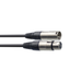 Stagg XLR-XLR 3'(1m) Microphone Cable / Powered Speaker Cable - Black