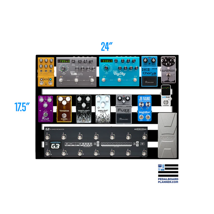 PedalTrain XD24-SC 24-Inch Pedalboard With Softcase