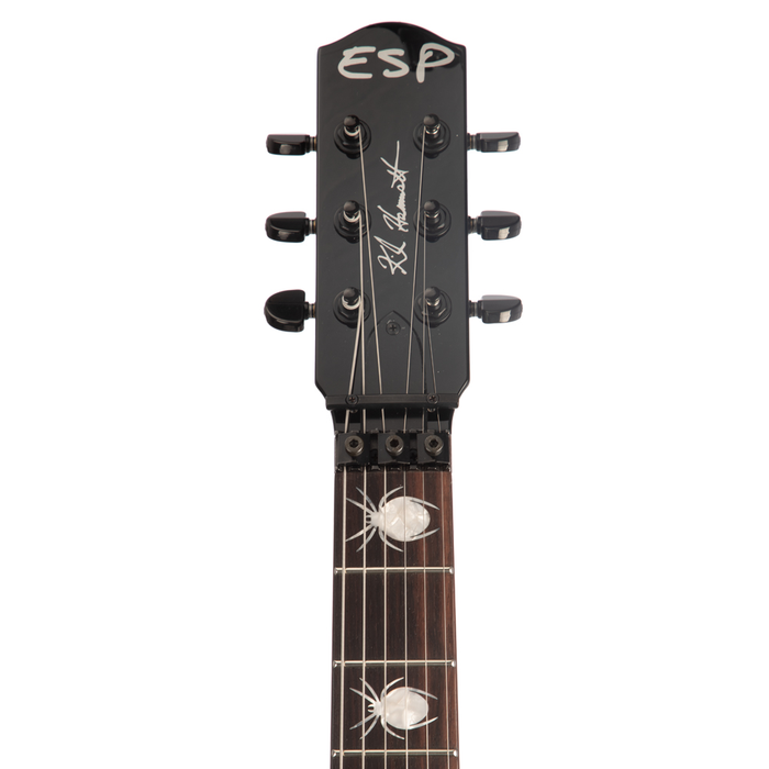 ESP 30th Anniversary KH-3 Spider Electric Guitar - Black With Spider Graphic - New