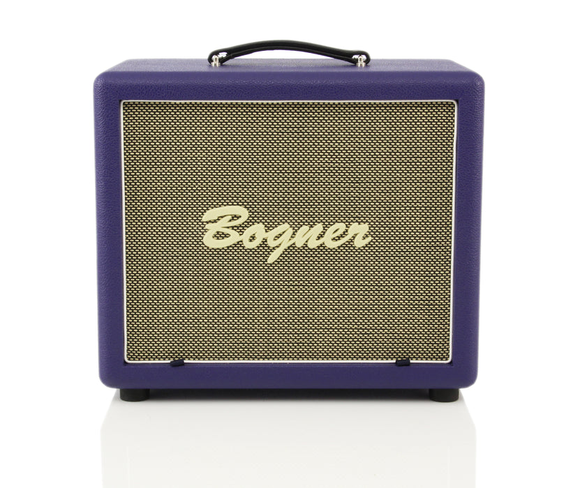 Bogner 112CP 1x12" Closed Back, Dual Ported Cube Guitar Cabinet - Custom Purple