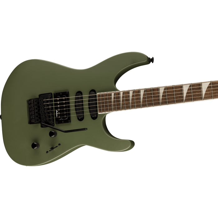 Jackson X Series Soloist SL3X DX Electric Guitar - Matte Army Drab - New