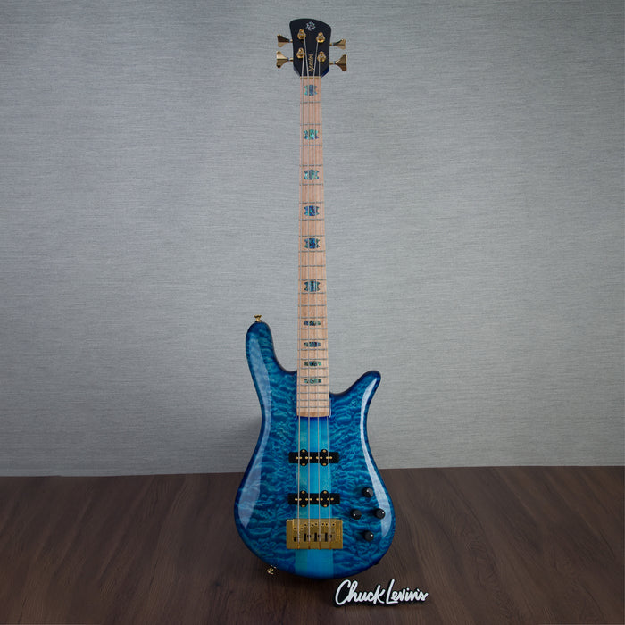 Spector USA Custom NS2 Bass Guitar - Bahama Blue - #1571