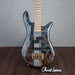 Spector Euro4 LT Bass Guitar - Exotic Poplar Burl Blue Fade - CHUCKSCLUSIVE - #]C121SN 21047