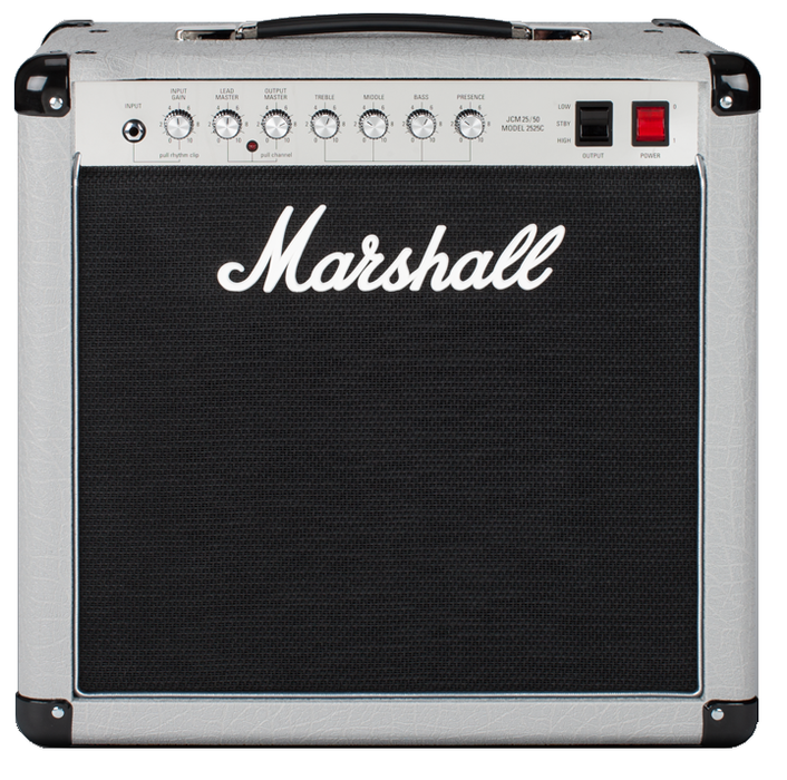 Marshall 2525C 5/25w Mini Jubilee Guitar Combo - Silver Vinyl - New