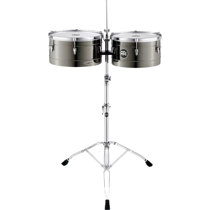 Meinl 14-Inch and 15-Inch Marathon Series Timbales - Black Nickel