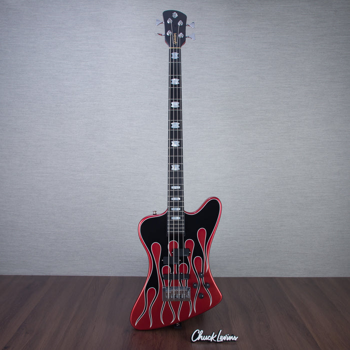 Spector USA Custom NS-2X Hot Rod Series Painted by Dan Lawrence Electric Bass Guitar - Hot Rod #4 - CHUCKSCLUSIVE - #1673