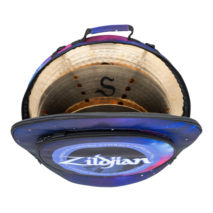 Zildjian 20-Inch Student Cymbal Backpack - Purple Galaxy