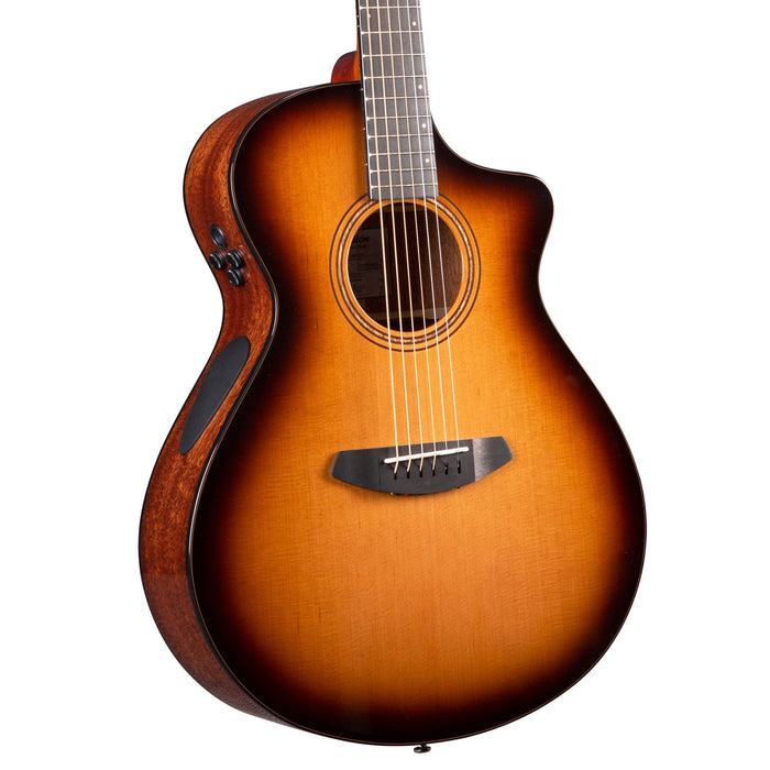 Breedlove Solo Pro Series Concert Acoustic Electric Guitar - Edgeburst - New