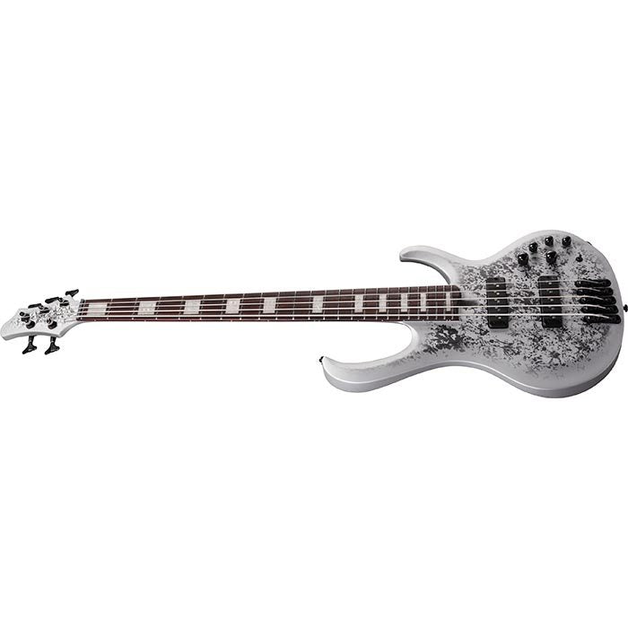 Ibanez BTB25TH5 5-String Electric Bass Guitar - Silver Blizzard Matte