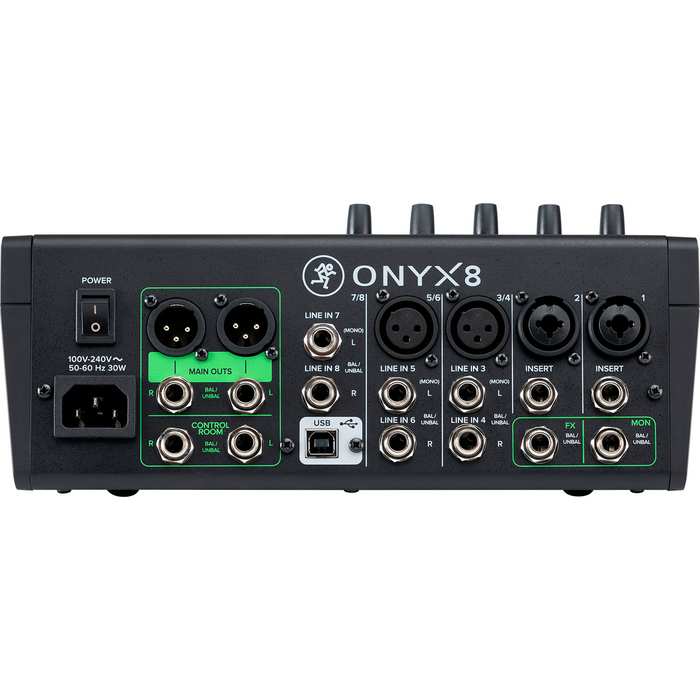 Mackie Onyx8 Premium 8-Channel Analog USB Mixer