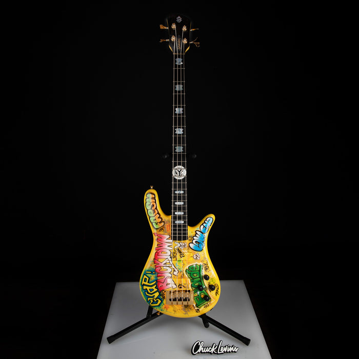 Spector USA Custom NS-2 NYC Graffiti Collection Limited Edition Bass Guitar - CHUCKSCLUSIVE - #1560