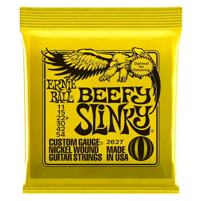 Ernie Ball Beefy Slinky Nickel Wound Electric Guitar Strings .11-.54