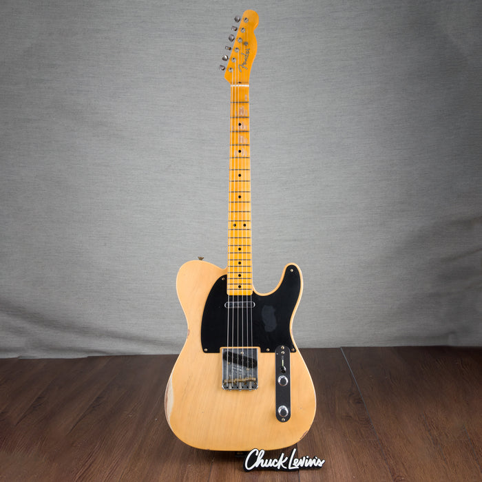 Fender Custom Shop Limited Edition '51 Nocaster Relic Electric Guitar - Aged Nocaster Blonde - #R126731