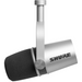 SHURE MV7-S Podcast Microphone - Silver