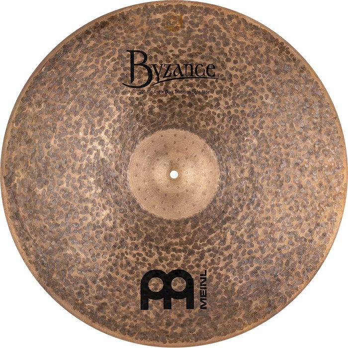 Meinl 22-Inch Byzance Big Apple Dark Traditional Ride Cymbal - Light