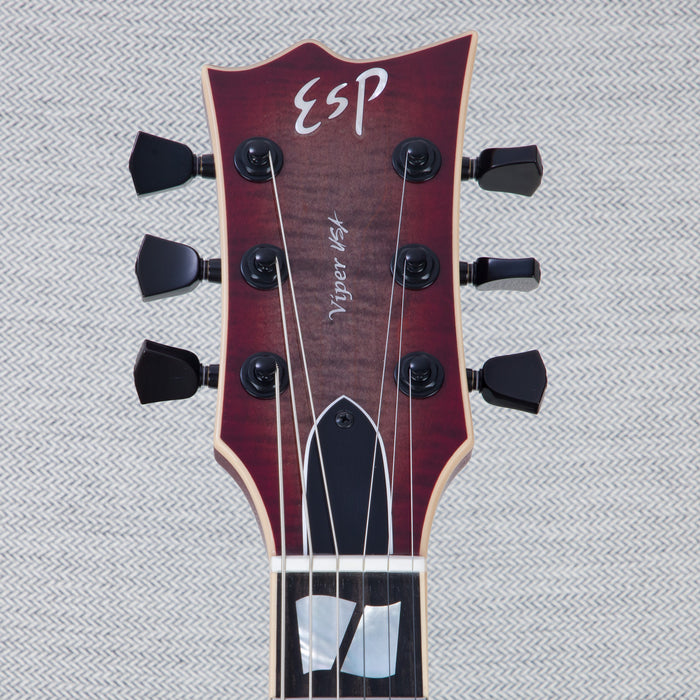 ESP USA Viper Electric Guitar - Cranberry Sunburst - #US24449