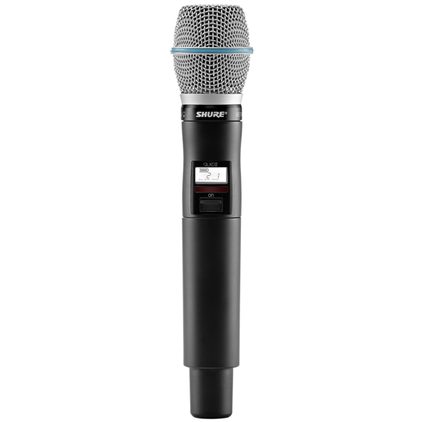 Shure QLXD24/B87A Handheld Digital Wireless System - H50 Band