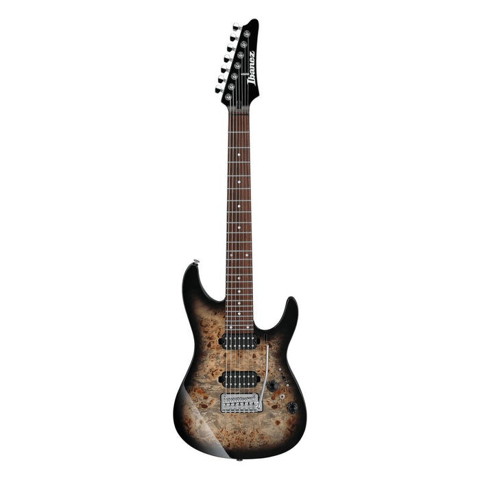 Ibanez 2022 AZ427P1PB AZ Premium 7-String Electric Guitar - Charcoal Black Burst