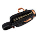 GARD 1-ESK Elite Single Trumpet Gig Bag - Black Cordura with Leather Trim