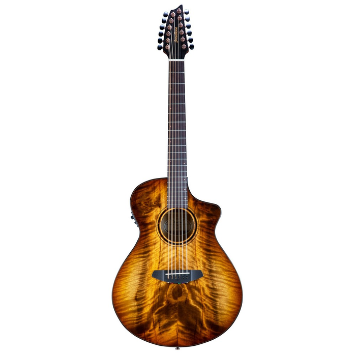 Breedlove ECO Pursuit Exotic S Concert CE 12-String Acoustic Guitar - Amber, Myrtlewood - New