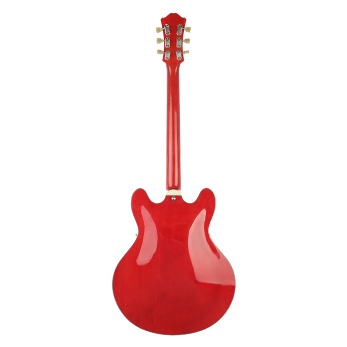 Eastman T386 Thinline Semi-Hollow Guitar - Red - Display Model - Display Model