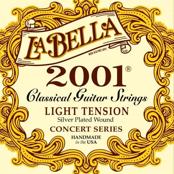 La Bella 2001 Classical Guitar Strings Light Tension