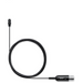 Shure DL4 DuraPlex Omnidirectional Miniature Lavalier Microphone for Bodypack Transmitters TA4F - Black