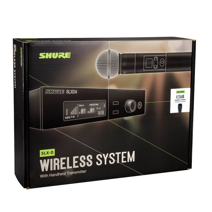 Shure SLXD24/K8B Wireless Microphone System - H55 Band