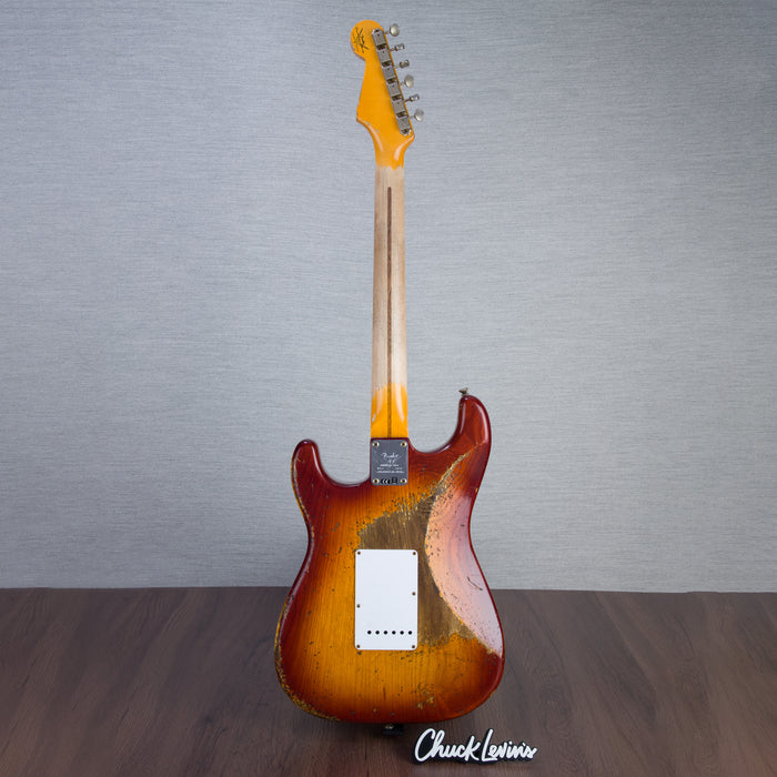 Fender Custom Shop 70th Anniversary '54 Stratocaster Super Heavy Relic - Honey Burst - #XN4298