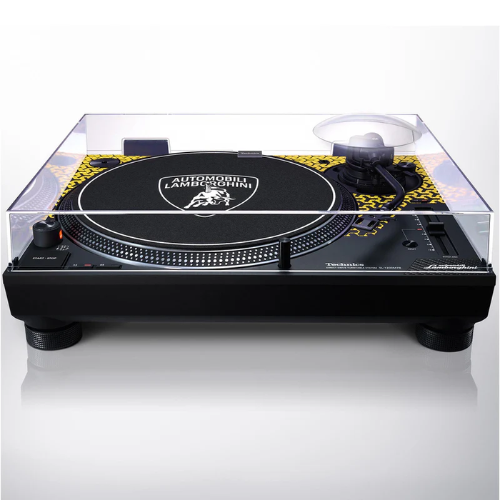 Technics SL-1200M7BPY MK7 Lamborghini Yellow with Lp and Slipmat - Mint, Open Box