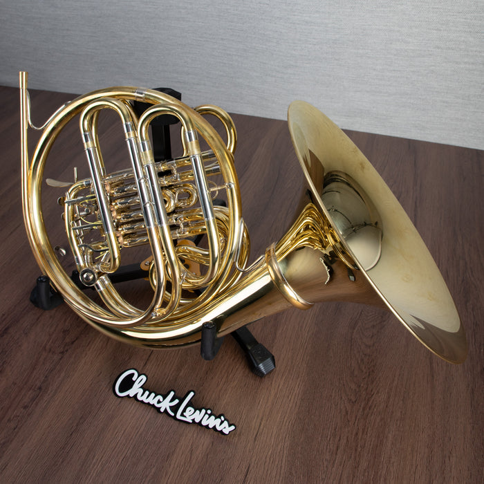 Stephens Series II Schmidt Style Bb/F Double Horn - Raw Brass