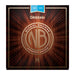 D'Addario NB1253 Nickel Bronze Acoustic Guitar Strings, Light, 12-53