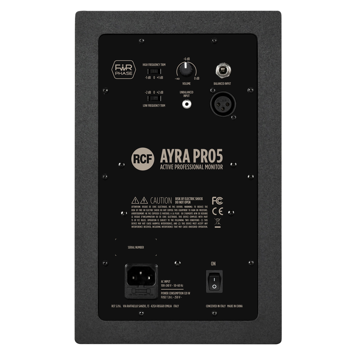 RCF AYRA PRO5 Active 5" Two-Way Studio Monitor