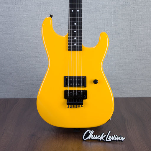 Charvel Custom Shop San Dimas 1H Floyd Rose Masterbuilt by “Big” Rob Knowles - Taxi Cab Yellow - #RK0078