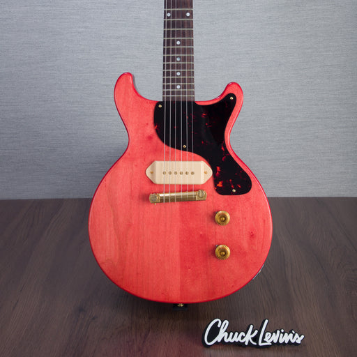 Gibson Murphy Lab 1958 Les Paul Junior Double-Cut, Gold Hardware - Watermelon King - CHUCKSCLUSIVE - #84568