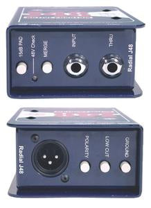 Radial Engineering J48 Phantom Powered Active Direct Box